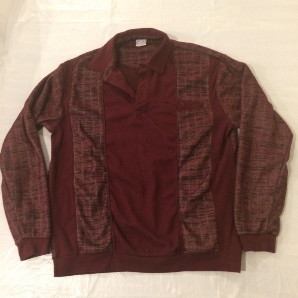Men's Burgundy Sweater